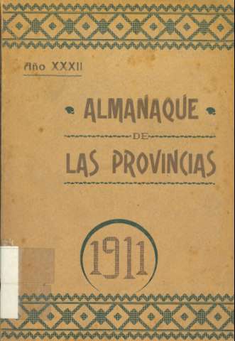 Imagen de Las Provincias : Almanaque